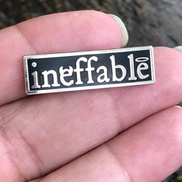 Good Omen's INEFFABLE Collectible Enamel Pin NEW! 825 - Picture 4 of 11